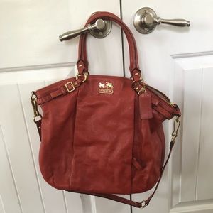Coach Madison Leather Lindsey Purse